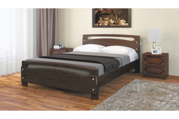 Кровать "Камелия-2"дуб коньяк  1400