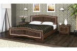 Кровать "Карина-6"  темный орех 1400 в Минске Кровать "Карина-6"  темный орех 1400