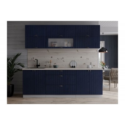 Готовая кухня Берес 2,1Б (Дуб Королевский/ Дуб Королевский) фабрика Интерлиния Готовая кухня Берес 2,1Б (Дуб Королевский/ Дуб Королевский) фабрика Интерлиния