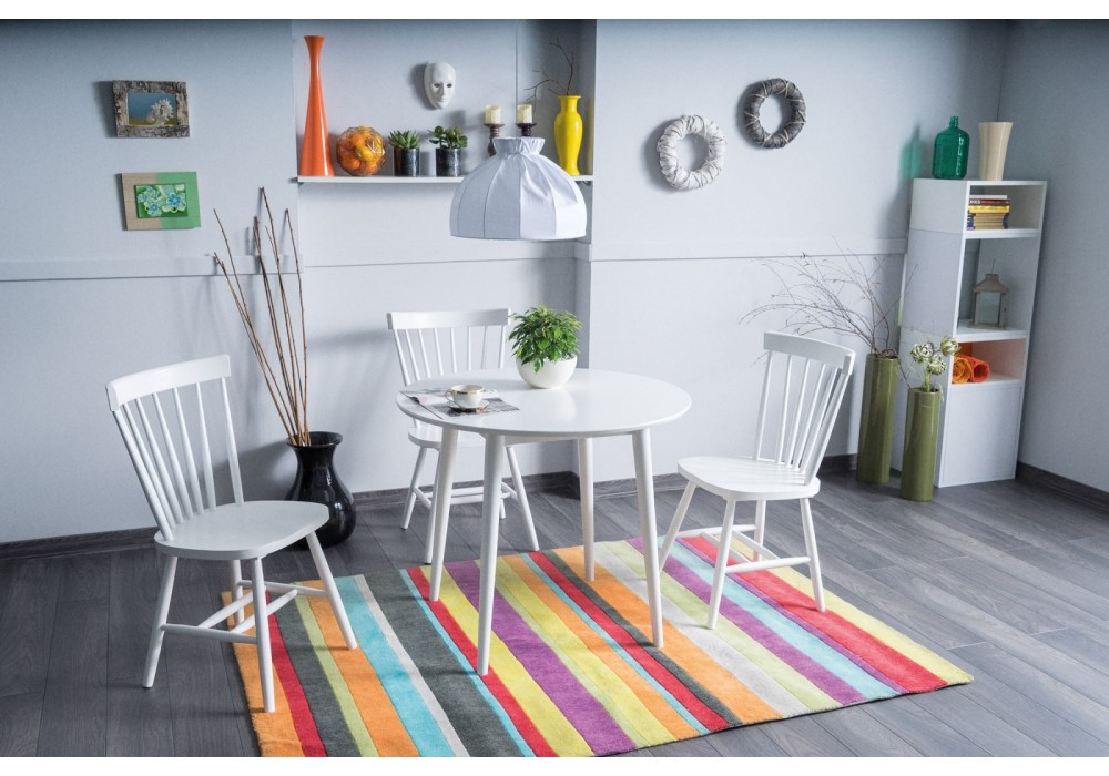 Стол обеденный SIGNAL LARSON белый, 90/75 в Минске Стол обеденный SIGNAL LARSON белый, 90/75