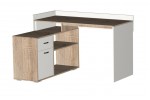 Письменный стол Мебель-Класс Имидж-2 (белый/дуб сонома) в Минске Письменный стол Мебель-Класс Имидж-2 (белый/дуб сонома)