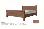 Кровать Манхэттен-4 (дуб коньяк) 1400 фабрика Браво мебель