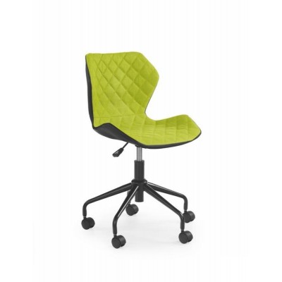 Кресло компьютерное HALMAR MATRIX черно\зеленый