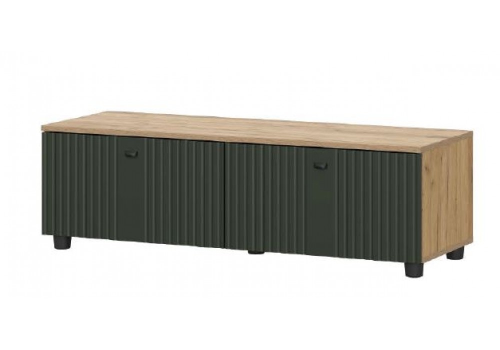 Тумба для ТВ со створками SV-Мебель Милан (дуб золотой/олива софт) в Минске Тумба для ТВ со створками SV-Мебель Милан (дуб золотой/олива софт)