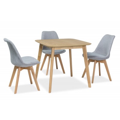 Стол обеденный SIGNAL MOSSO III дуб, 80/75 Стол обеденный SIGNAL MOSSO III дуб, 80/75