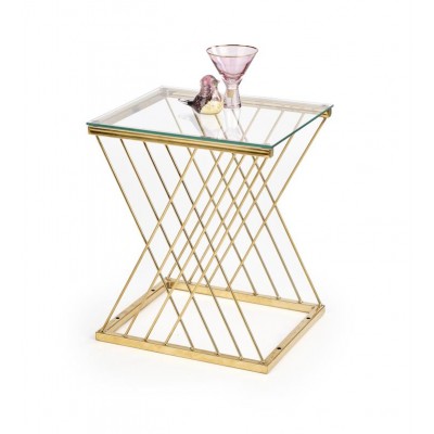 Стол журнальный HALMAR NANCY золотой