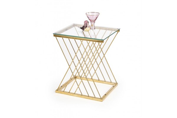 Стол журнальный HALMAR NANCY золотой