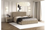 Кровать Браво Мебель Нельсон Зиг Заг с металлокаркасом 160х200  (вариант 3)