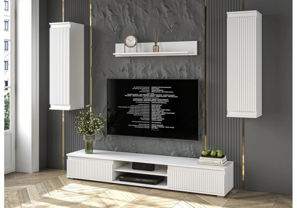 Гостиная Neo 10 (Белый платинум/Белый) фабрика Интерлиния в Минске Гостиная Neo 10 (Белый платинум/Белый) фабрика Интерлиния