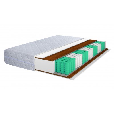 Матрас "Норд 01 Silver 3919" (средне-жесткий)  Территория Сна