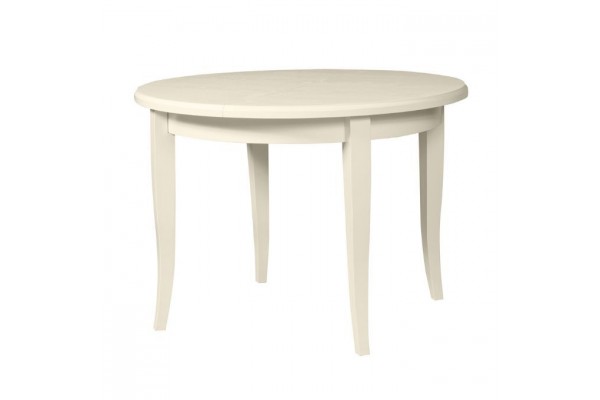 Обеденный стол Фидес 105(135)x105 (кремовый)