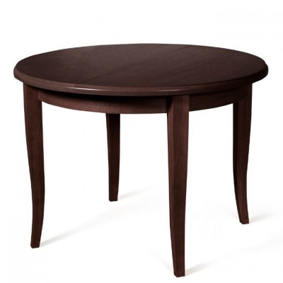  Обеденный стол Фидес 105(135)x105 (темный дуб)