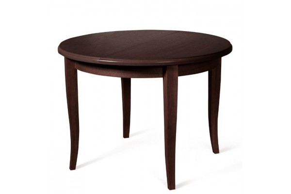 Обеденный стол Фидес 105(135)x105 (темный дуб)