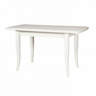 Обеденный стол Виртус 110(140)x70 (белый)