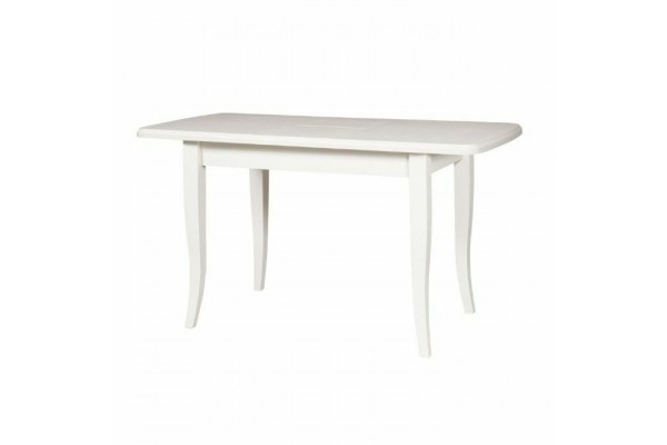 Обеденный стол Виртус 110(140)x70 (белый)