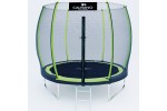 Батут пружинный с защитной сеткой Calviano 252 см - 8ft OUTSIDE master green в Минске Батут пружинный с защитной сеткой Calviano 252 см - 8ft OUTSIDE master green