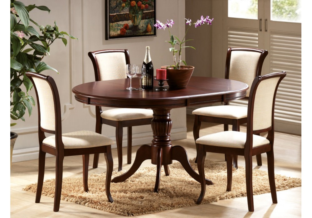 Стол обеденный SIGNAL OLIVIA темный орех в Минске Стол обеденный SIGNAL OLIVIA темный орех