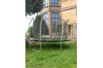 Батут пружинный с защитной сеткой Calviano 374 см - 12ft INSIDE master green в Минске Батут пружинный с защитной сеткой Calviano 374 см - 12ft INSIDE master green
