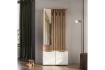 Прихожая Сандра ПР-03 - Дуб Крафт/Белый (BTS) в Минске Прихожая Сандра ПР-03 - Дуб Крафт/Белый (BTS)