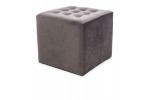 Пуф SIGNAL LORI VELVET Bluvel14, серый в Минске Пуф SIGNAL LORI VELVET Bluvel14, серый
