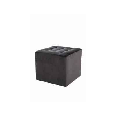 Пуф SIGNAL LORI VELVET Bluvel19, черный Пуф SIGNAL LORI VELVET Bluvel19, черный