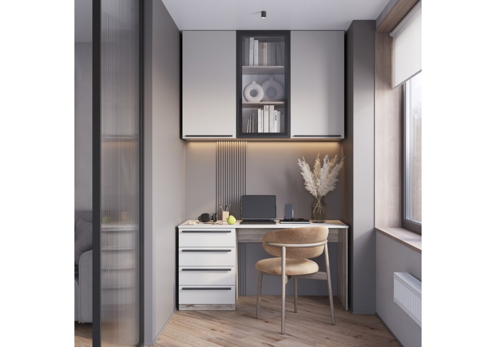 Набор мебели Урбан (Дуб Смоки / Кашемир) BTS в Минске Набор мебели Урбан (Дуб Смоки / Кашемир) BTS