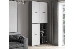 Шкаф SKILL-20 (3) (антрацит/белый) фабрика Интерлиния в Минске Шкаф SKILL-20 (3) (антрацит/белый) фабрика Интерлиния