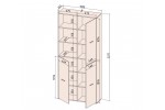 Шкаф SKILL-20 (3) (белый) фабрика Интерлиния в Минске Шкаф SKILL-20 (3) (белый) фабрика Интерлиния