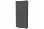 Шкаф SKILL-20 (4) (антрацит) фабрика Интерлиния в Минске Шкаф SKILL-20 (4) (антрацит) фабрика Интерлиния