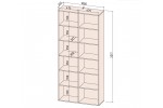 Шкаф SKILL-20 (антрацит) фабрика Интерлиния в Минске Шкаф SKILL-20 (антрацит) фабрика Интерлиния