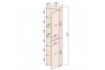 Шкаф SKILL-21 (2) (белый) фабрика Интерлиния в Минске Шкаф SKILL-21 (2) (белый) фабрика Интерлиния