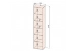Шкаф SKILL-21 (антрацит) фабрика Интерлиния в Минске Шкаф SKILL-21 (антрацит) фабрика Интерлиния