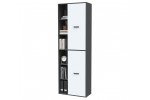 Шкаф SKILL-22 (2) (антрацит/белый) фабрика Интерлиния в Минске Шкаф SKILL-22 (2) (антрацит/белый) фабрика Интерлиния