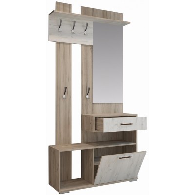 Прихожая Смарт-2 (Дуб кантри - Дуб прованс) Горизонт