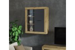 Шкаф навесной LT-ШН1 Loft (Дуб золотой/Антрацит)  фабрика Интерлиния в Минске Шкаф навесной LT-ШН1 Loft (Дуб золотой/Антрацит)  фабрика Интерлиния