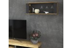 Шкаф навесной LT-ШН2 Loft (Дуб золотой/Антрацит)  фабрика Интерлиния в Минске Шкаф навесной LT-ШН2 Loft (Дуб золотой/Антрацит)  фабрика Интерлиния
