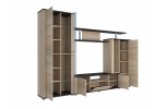 Гостиная Соло 10А (Венге / Дуб сонома светлый) МК Стиль в Минске Гостиная Соло 10А (Венге / Дуб сонома светлый) МК Стиль