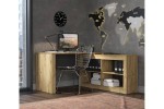 Стол письменный Loft LT-СП (Дуб золотой/Антрацит)  фабрика Интерлиния в Минске Стол письменный Loft LT-СП (Дуб золотой/Антрацит)  фабрика Интерлиния