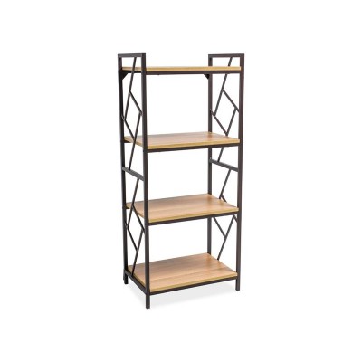 Стеллаж SIGNAL TABLO R4 дуб\т.коричневый, 140/60/40 Стеллаж SIGNAL TABLO R4 дуб\т.коричневый, 140/60/40