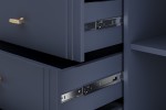 Тумба прикроватная 2 ящика Джали, (Ночное Небо/Темный Лазурный) фабрика Браво Мебель в Минске Тумба прикроватная 2 ящика Джали, (Ночное Небо/Темный Лазурный) фабрика Браво Мебель