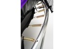 Батут пружинный с защитной сеткой Calviano 312 см - 10ft OUTSIDE master purple