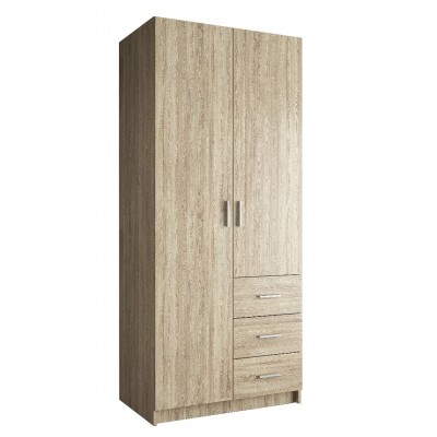 Шкаф для одежды "Универсал" (УН-02-03, Дуб Сонома)