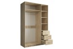 Шкаф для одежды "Универсал" (УН-03-01, Дуб сонома)