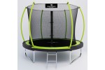 Батут пружинный с защитной сеткой Calviano 252 см - 8ft INSIDE master green в Минске Батут пружинный с защитной сеткой Calviano 252 см - 8ft INSIDE master green