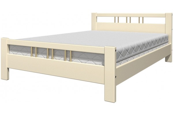 Кровать "Вероника-3"  1200 Слоновая кость