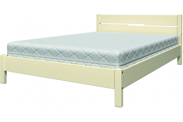 Кровать "Вероника-5" 1200 Слоновая кость