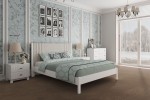 Кровать Нортан  (Белый античный/бежевый) фабрика Браво Мебель в Минске Кровать Нортан  (Белый античный/бежевый) фабрика Браво Мебель