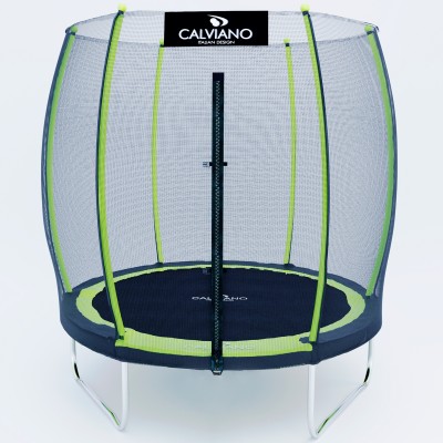 Батут пружинный с защитной сеткой Calviano 183 см - 6ft OUTSIDE master green