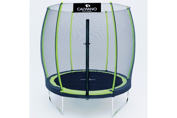 Батут пружинный с защитной сеткой Calviano 183 см - 6ft OUTSIDE master green