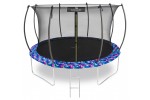 Батут пружинный с защитной сеткой Calviano 374 см - 12ft INSIDE master smile